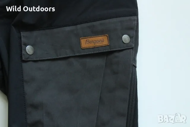 BERGANS Nordmarka Favor pants - мъжки хибриден панталон, размер 48 (М), снимка 4 - Спортни дрехи, екипи - 55836491
