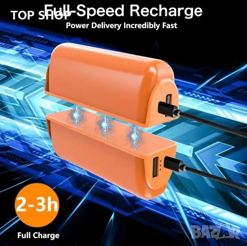 INNOPAW 2-в-1 Преносими Акумулаторни магнитни нагреватели за ръце/2x5000mAh PowerBank/3 степени, снимка 3 - Външни батерии - 49308565