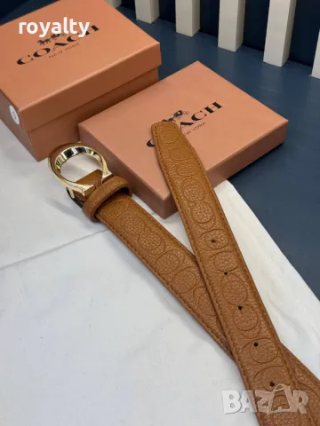 Coach естествена кожа колани , снимка 10 - Колани - 49484125