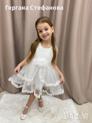 Нежност в бяло🥰 Размер-6м.12м.18м.24м.36м. Цена-38 лв, снимка 7 - Бебешки рокли - 44394359