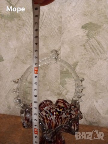 Стъклена Кошница, снимка 6 - Декорация за дома - 39151656