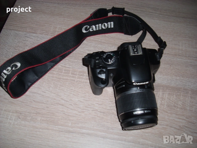 Фотоапарат Canon EOS 450D малко ползван.Перфектен.Промо цена, снимка 4 - Фотоапарати - 53367318