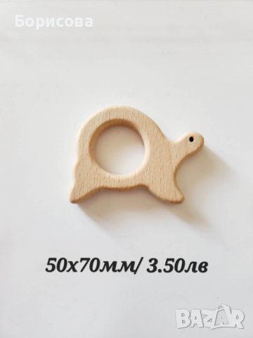 Дървена бебешка гризалка, снимка 13 - Други - 36939239