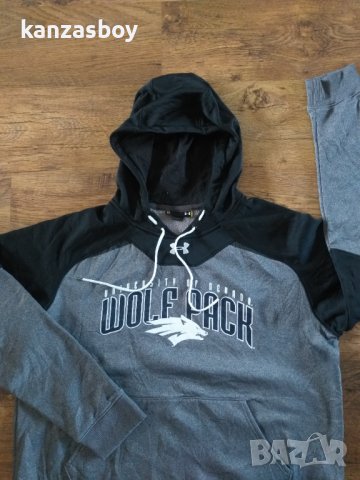 under armour - страхотно мъжко горнище размер ХЛ УГОЛЕМЕНО, снимка 3 - Спортни дрехи, екипи - 39932378