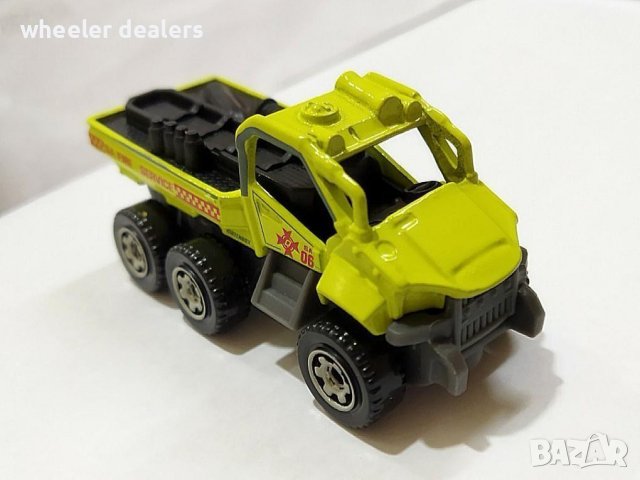 Метална количка Matchbox Trail Tracker от 5 pack MBX To The Rescue-2019, снимка 4 - Колекции - 39534092