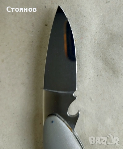 Оригинален сгъваем нож MERCEDES INOX Solingen / Germany, снимка 4 - Ножове - 53788327