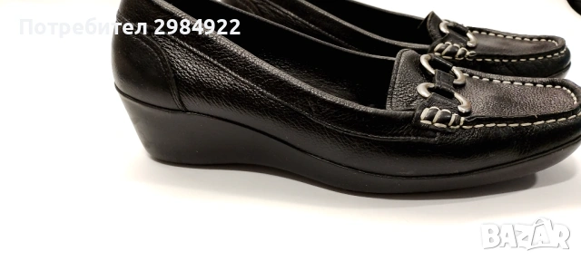 Страхотни кожени дамски обувки Естествена кожа неупотребявани, снимка 2 - Дамски ежедневни обувки - 53449346