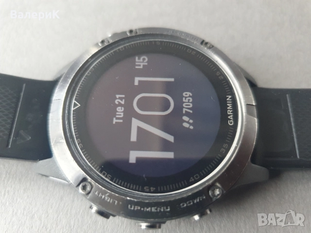 Часовник Garmin Fenix 5 Slate grey, снимка 2 - Мъжки - 52133299