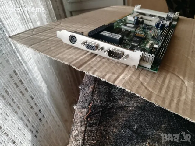 Pentium/6X86 SBC Ver.G5 ISA Single Board Computer CPU+FAN+RAM, снимка 3 - Дънни платки - 47461656