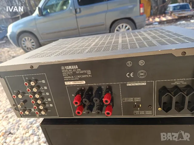 продавам усилвател-yamaha-ax-396, снимка 7 - Ресийвъри, усилватели, смесителни пултове - 49210382