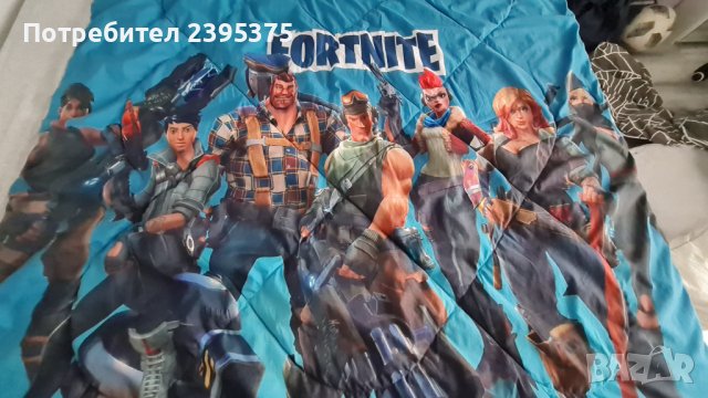 3 D шалте за легло - Фортнайн - Fortnite Game, снимка 6 - Покривки за легло - 41414375