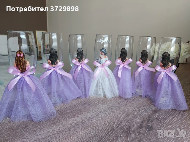 Чаши за моминско парти или рожден ден, снимка 12 - Сватбени аксесоари - 53327895