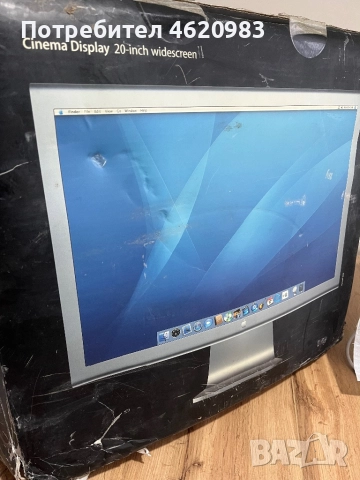 Монитор  Apple Cinema Display 20 инча, снимка 15 - Монитори - 52907749
