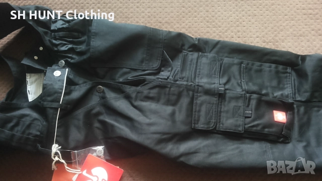 Engelbert Strauss Work Trouser размер 52 / L работен полугащеризон W4-699, снимка 3 - Панталони - 52860373