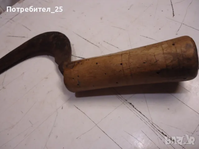 Ръчно кован сърп, снимка 2 - Други ценни предмети - 48302328