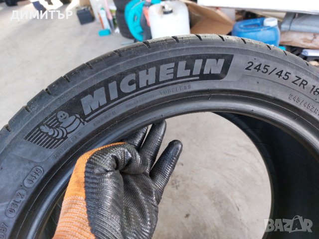 2бр.летни гуми Michelin 245 45 18 dot4419 Цената е за брой, снимка 4 - Гуми и джанти - 44144415