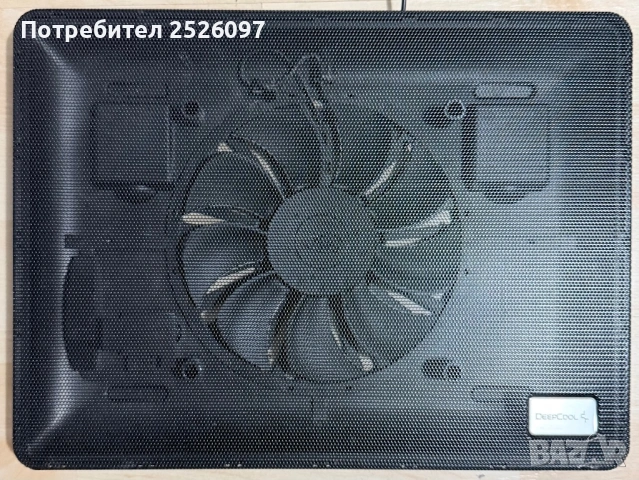 Охлаждаща подложка Deepcool N1 - DP-N112-N1BK, снимка 5 - Части за лаптопи - 53748135