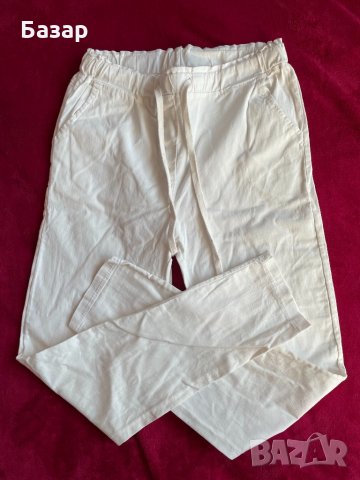 Бял панталон, снимка 1 - Панталони - 35841489