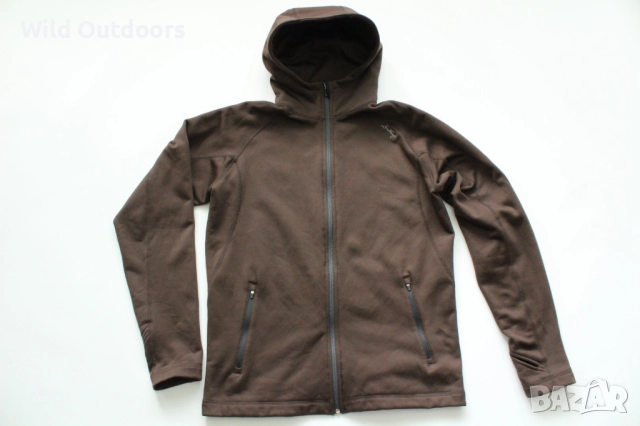 LUNDHAGS - мъжки стреч поларен суичър, размер L