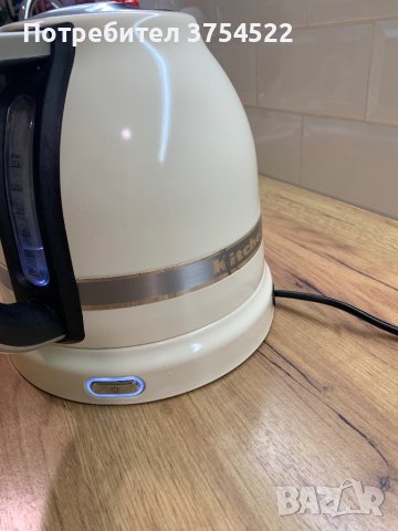 Електрическа кана KitchenAid Artisan, 2400W, 1.5 л, Крем, снимка 3 - Други - 42627623
