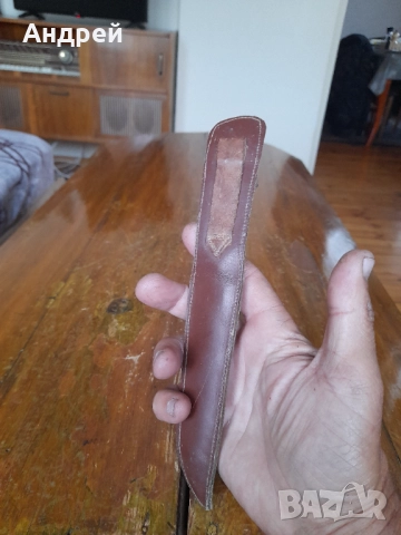 Стара кожена кания за нож #22, снимка 5 - Други ценни предмети - 52067939