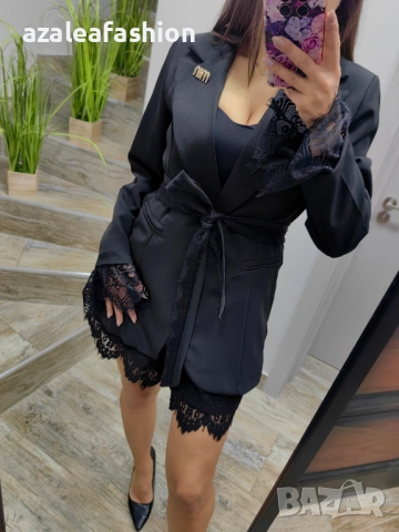 Дамски сет - сако панталонки и бюстие, снимка 8 - Комплекти - 52670854