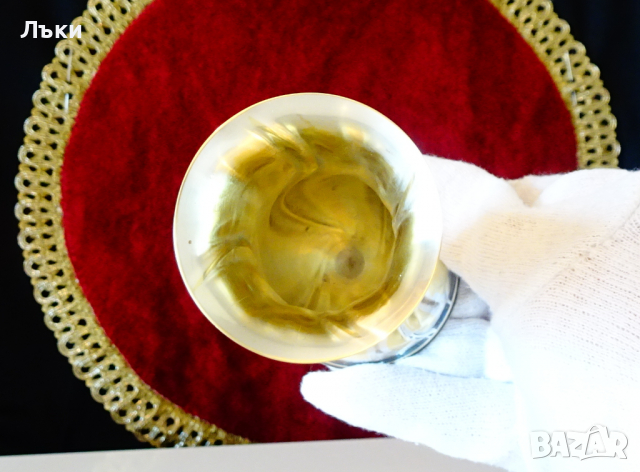 Посребрена ваза,чаша,салфетник. , снимка 2 - Антикварни и старинни предмети - 36213400