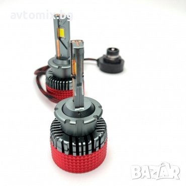 D2S/D2R LED крушки за xenon +390%, комплект, снимка 3 - Аксесоари и консумативи - 41754440