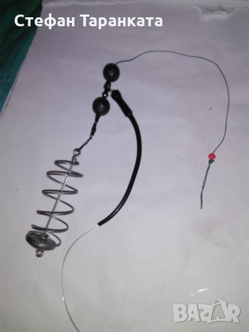 355 Монтаж за риболов на шаранови риби., снимка 1