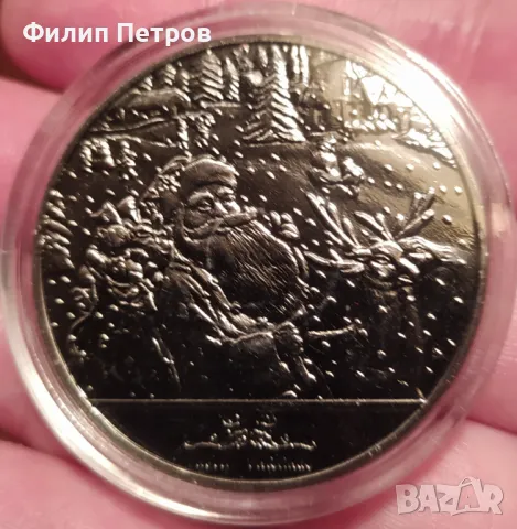 Коледно - новогодишен плакет в защитна капсула ., снимка 8 - Нумизматика и бонистика - 48410553