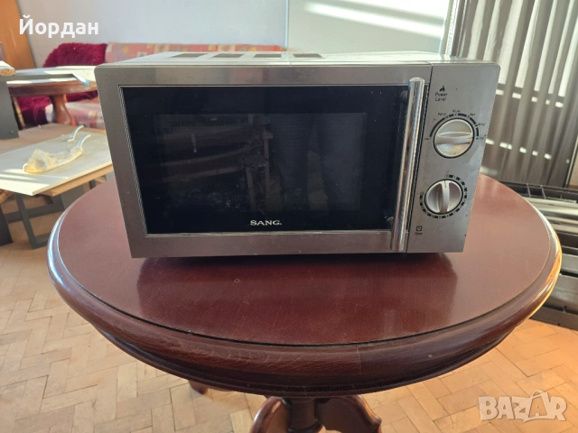 Микровълнова фурна 1200w Sang P70H20TL IX Размразяване и Грил, снимка 2 - Микровълнови - 53421841