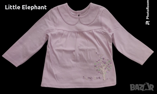 Туника за 3-6 мес момиченце"Little birdy",колекция"Love",Англия/нова