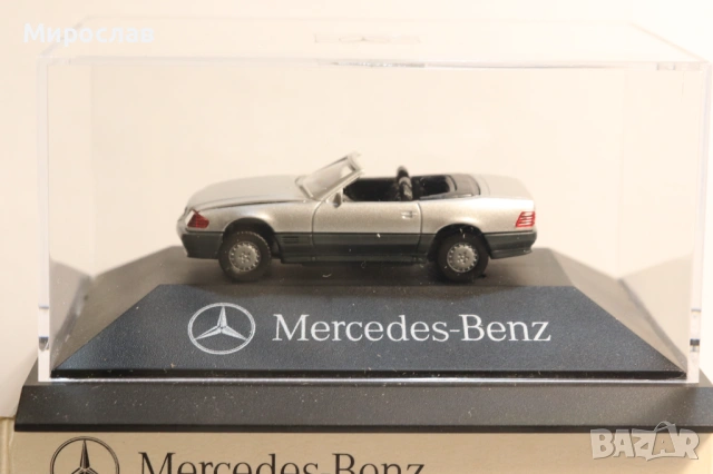 HERPA H0 1/87 MERCEDES BENZ 124 МОДЕЛ КОЛИЧКА, снимка 2 - Колекции - 53665218