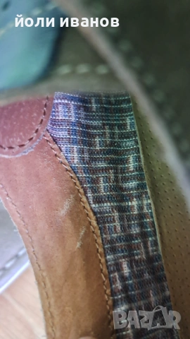 Кожени шити обувки от Албания-46 номер, снимка 7 - Маратонки - 53777966