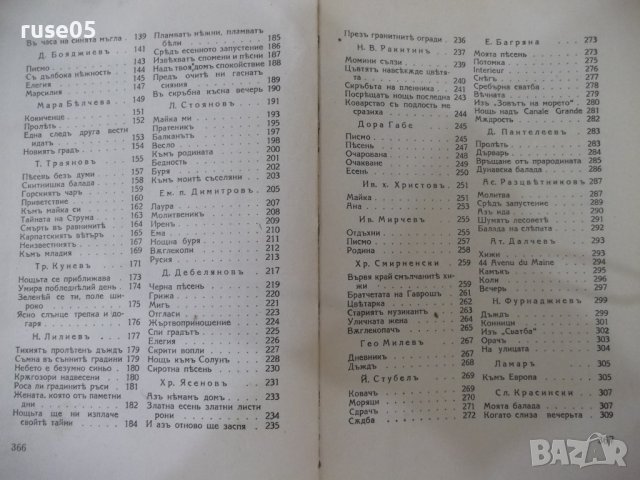 Книга "Българска лирика. Антология-Петъръ Динековъ"-368 стр., снимка 8 - Художествена литература - 41837542