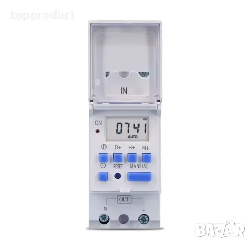 Седмичен програматор с 5 функции, цикличен таймер, отложен старт, секунден таймер , снимка 2 - Друга електроника - 42120851