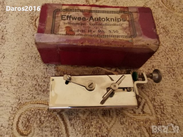 Много стара самоснимачка Effwee Autoknips 1910 , снимка 3 - Антикварни и старинни предмети - 39649681