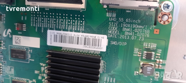 T-CON Logic Board BN41-02076B BN94-06576A for Samsung UE55F9000SL, снимка 2 - Части и Платки - 36088017
