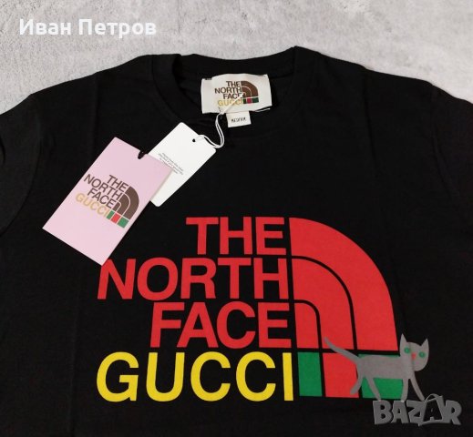 The North Face Gucci мъжка тениска фланелка блуза, снимка 3 - Тениски - 40353244