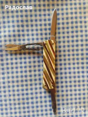 СССР джобно ножче , снимка 3 - Ножове - 50060818