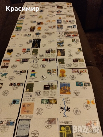 FDC UNO- Wien 52 Броя . Първо дневен ., снимка 7 - Филателия - 52382501