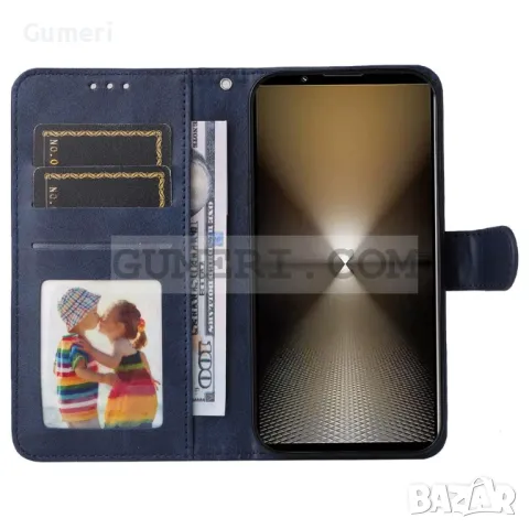 Тефтер Стойка За Sony Xperia 1 VI, снимка 6 - Калъфи, кейсове - 48433787