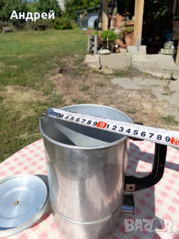 Стара алуминиева електрическа кана #3, снимка 9 - Антикварни и старинни предмети - 34081885