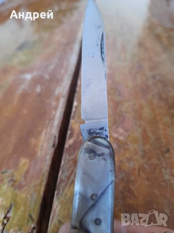 Стар джобен нож,ножче,ножка #125, снимка 6 - Други ценни предмети - 51253549