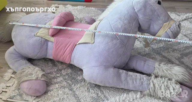 Голям плюшени еднорог