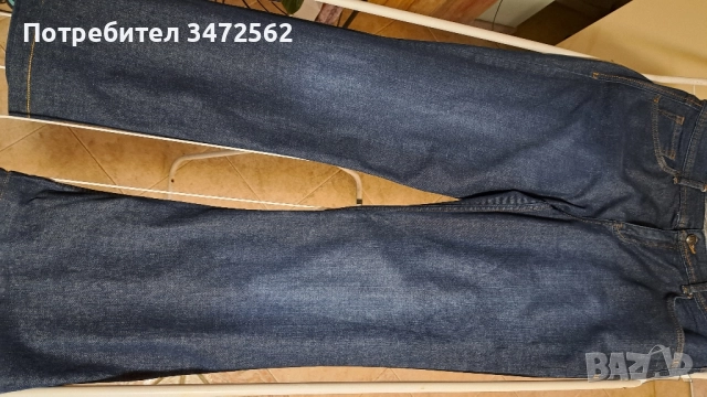 Дамски дънки, индигов цвят, 44EU, снимка 3 - Дънки - 52328269
