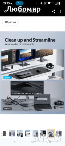 Докинг станция Baseus, Spacemate (Win) 11 в 1, троен дисплей, 4K HDMI и DP, 10Gbps USB A/C  , снимка 5 - Кабели и адаптери - 51161018