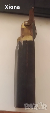 Автентична табакера за дълги цигари от естествена кожа от Соца/колекционерска/антикварна, снимка 5 - Антикварни и старинни предмети - 52866494