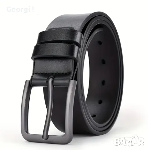 Комплект Мъжки Кожени Колани, черен и кафяв /2ва броя (Промоция)!, снимка 14 - Колани - 49756842