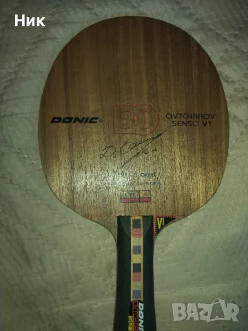Продавам Donic ovtcharov senso V1 off +, снимка 2 - Тенис - 55769649